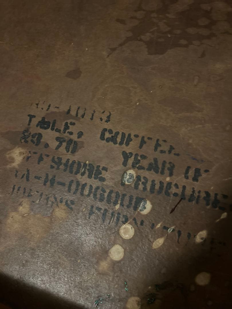 送料込み 米軍家具 コーヒーテーブル 60s 70s パシフィックファニチャー