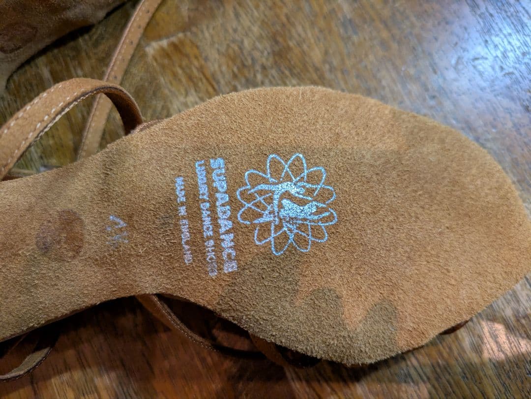 スーパーダンスラテンダンスシューズ