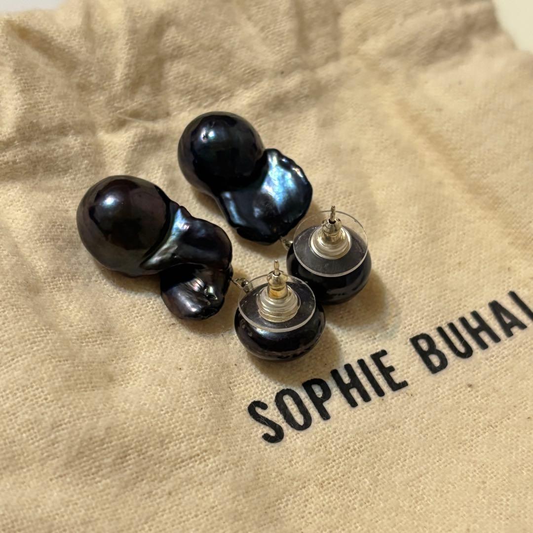 SOPHIE BUHAI Essential Black Pearl ピアス
