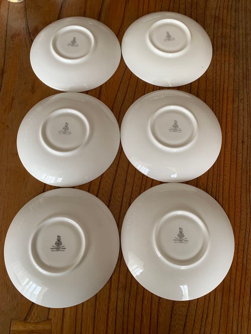 ロイヤルドルトン センテニアル ローズ ケーキスタンド カップ ソーサー セット