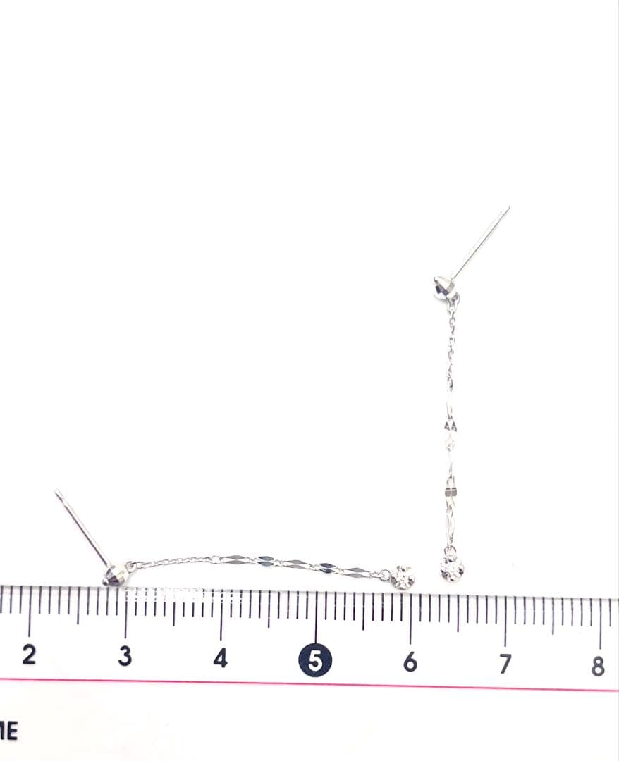 ヴァンドーム青山 ダイヤモンド ベーシックピアス プラチナ