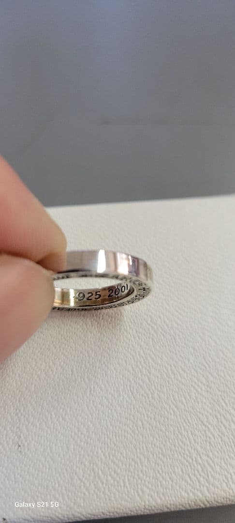 CHROME HEARTSスペーサーリングプレーン3㎜