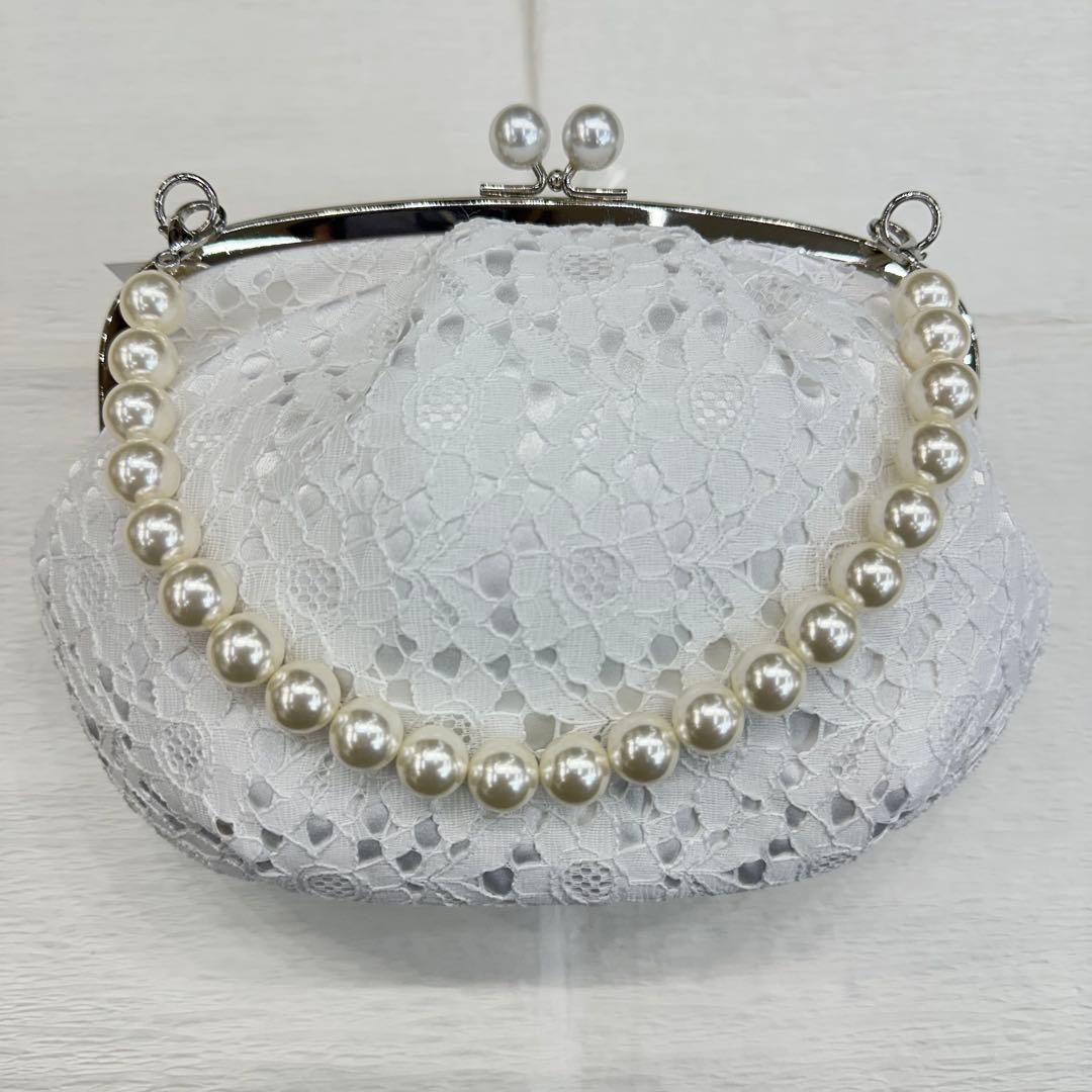 新品草履バッグセット 成人式 振袖 袴 レース草履 パール草履 パールレース