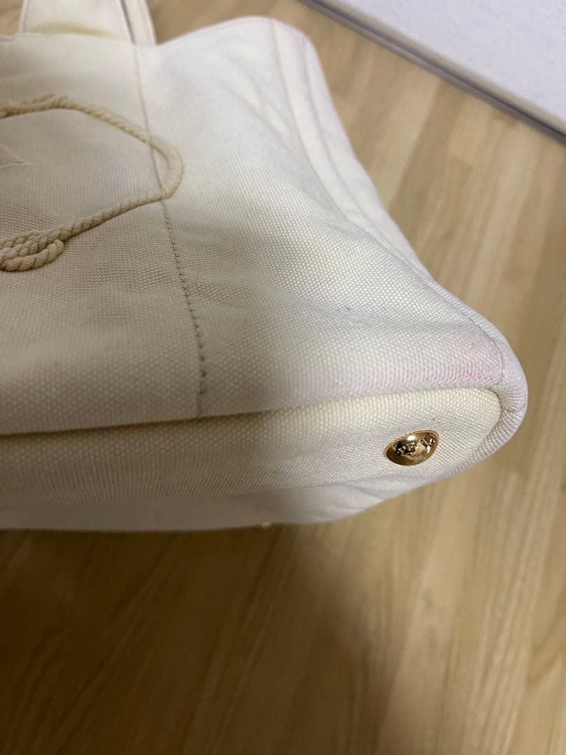 PRADA カナパ　ハンドバッグ　ベージュ