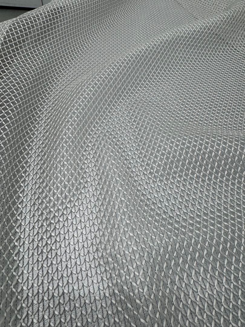 高級カーテン レース 2種セット Sumiko Honda ベージュ シルバー