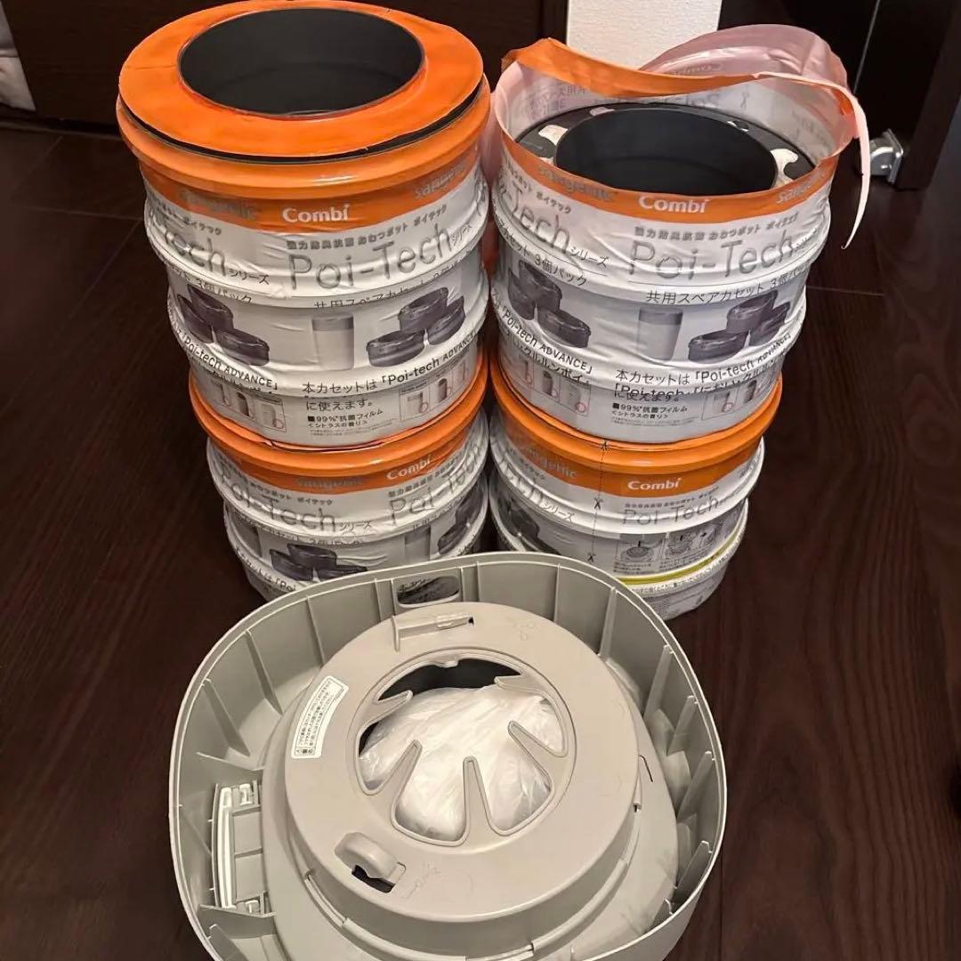 コンビ　Combi Poi-Tech スペアカセット12個　1個セット済