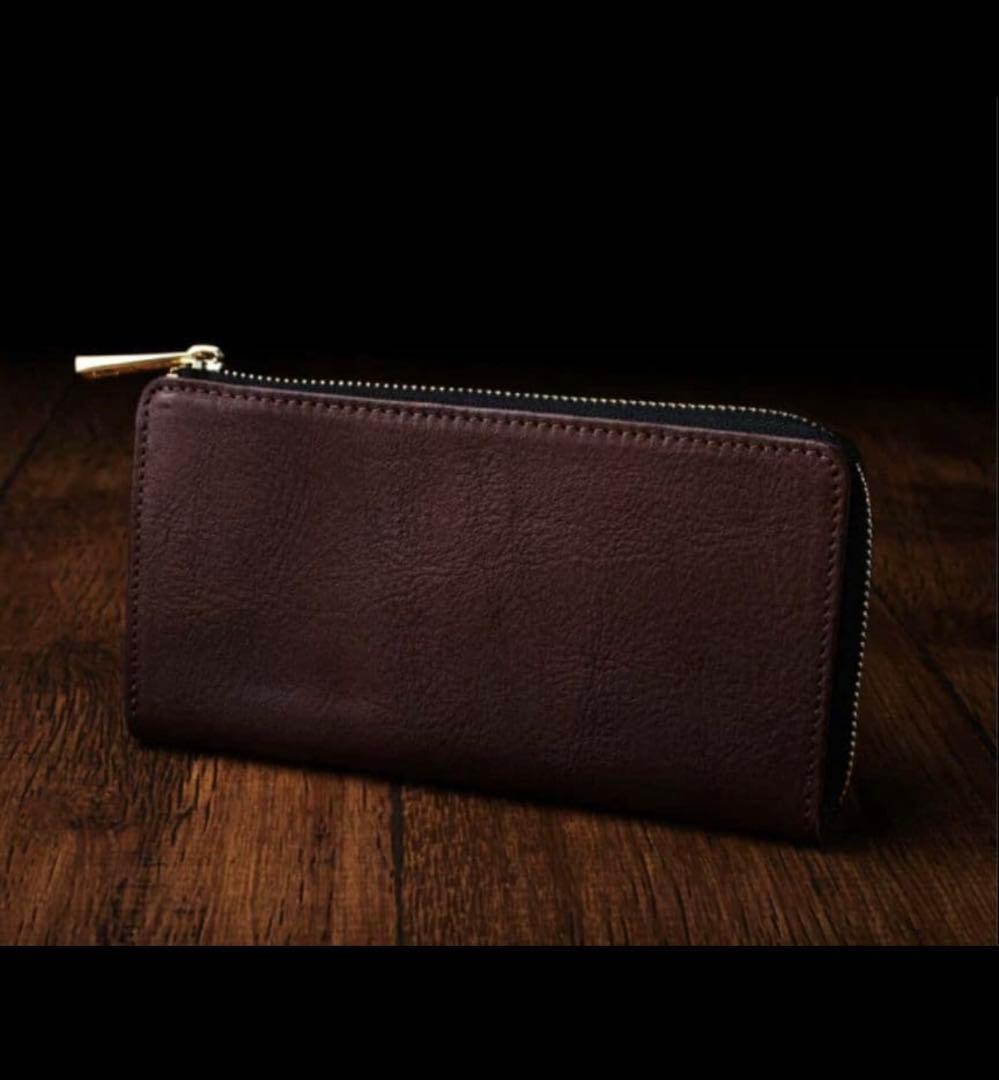 新品未使用　JAPANFACTORY栃木レザー長財布 牛革 小さめ長財布