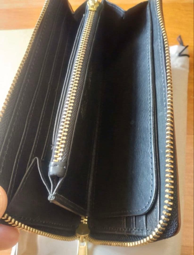 新品未使用　JAPANFACTORY栃木レザー長財布 牛革 小さめ長財布