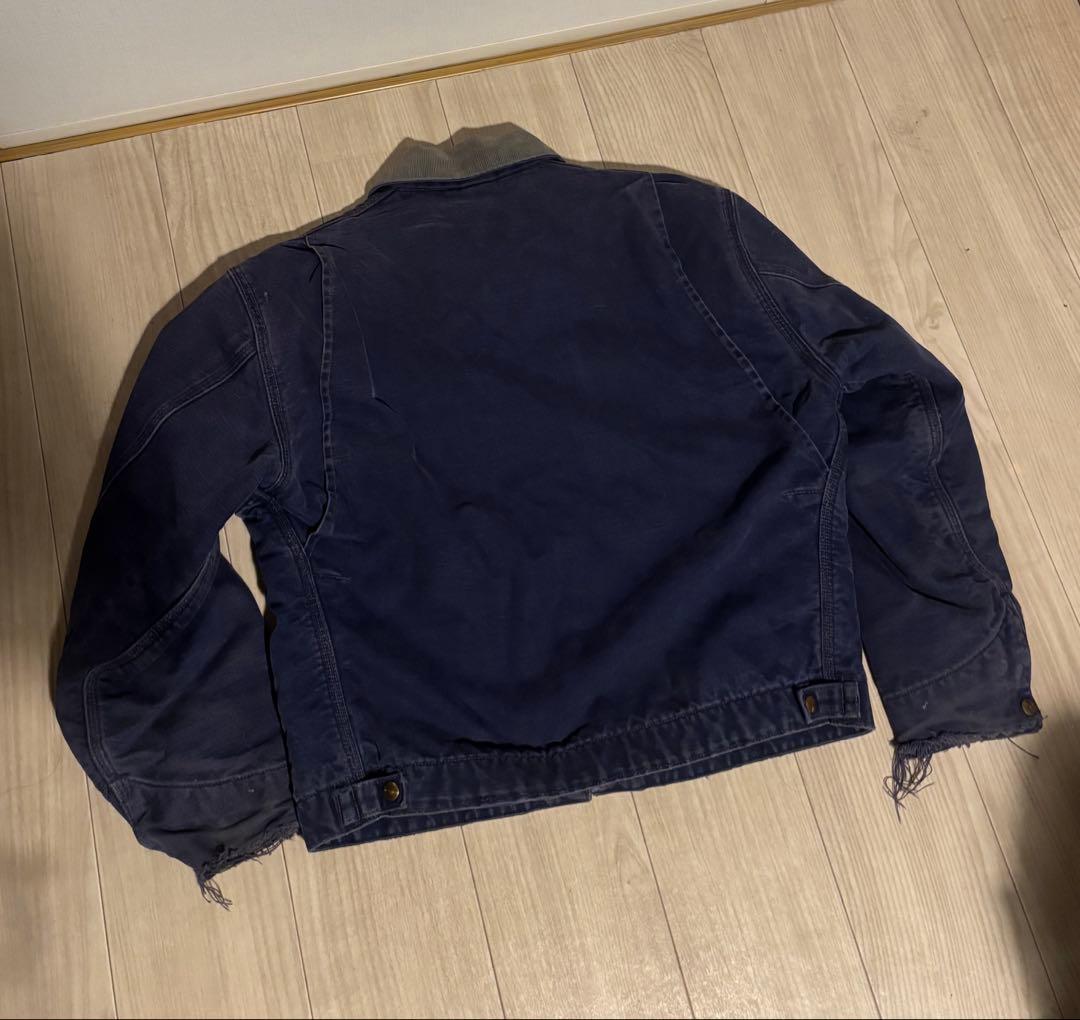Carhartt ネイビー デトロイトジャケット