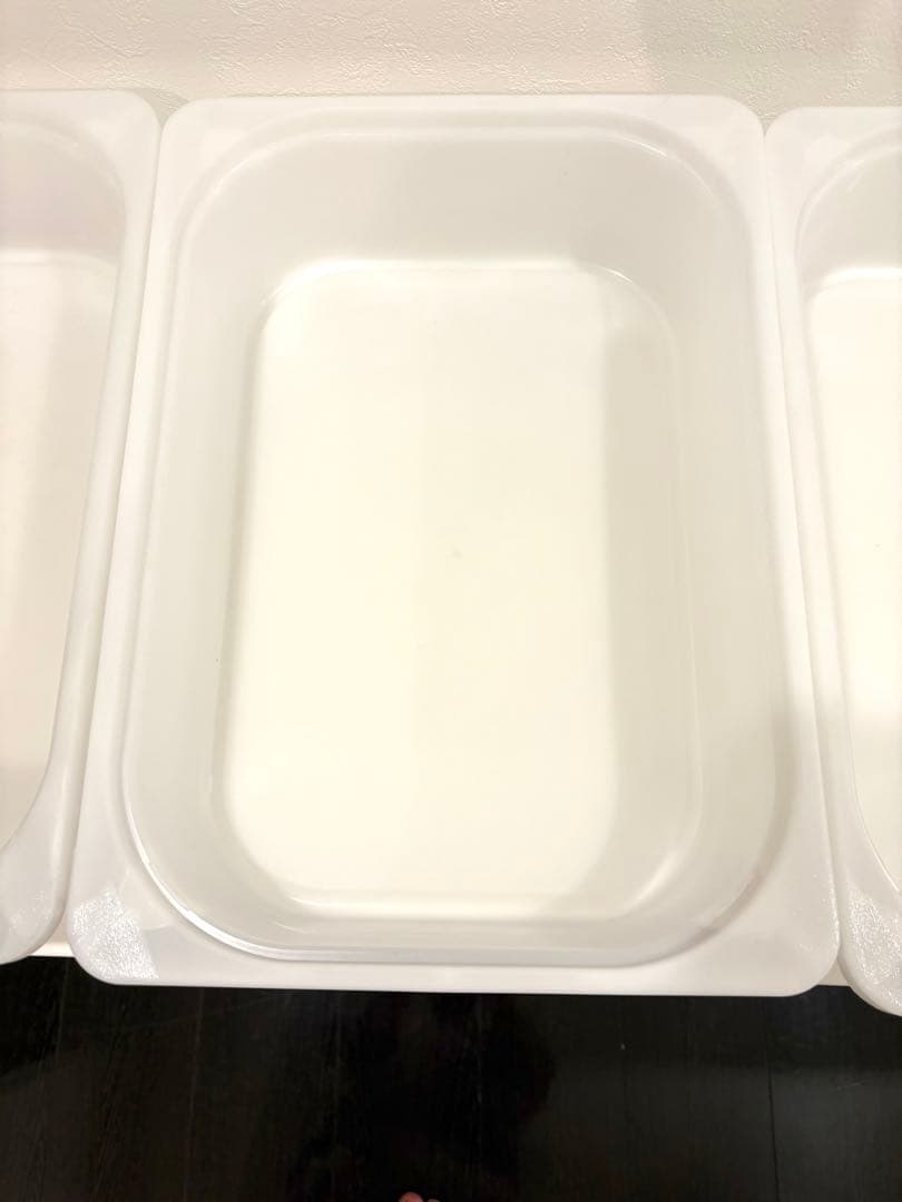 IKEA ★ トロファスト ホワイト 収納ボックス付き