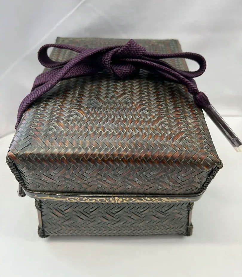 御所籠セット 籠 野口籃峰斎 作 茶道具