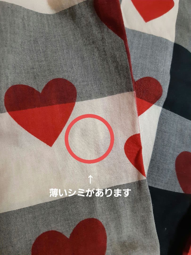 BURBERRY バーバリー チルドレン ハート ワンピース 2Y メガチェック