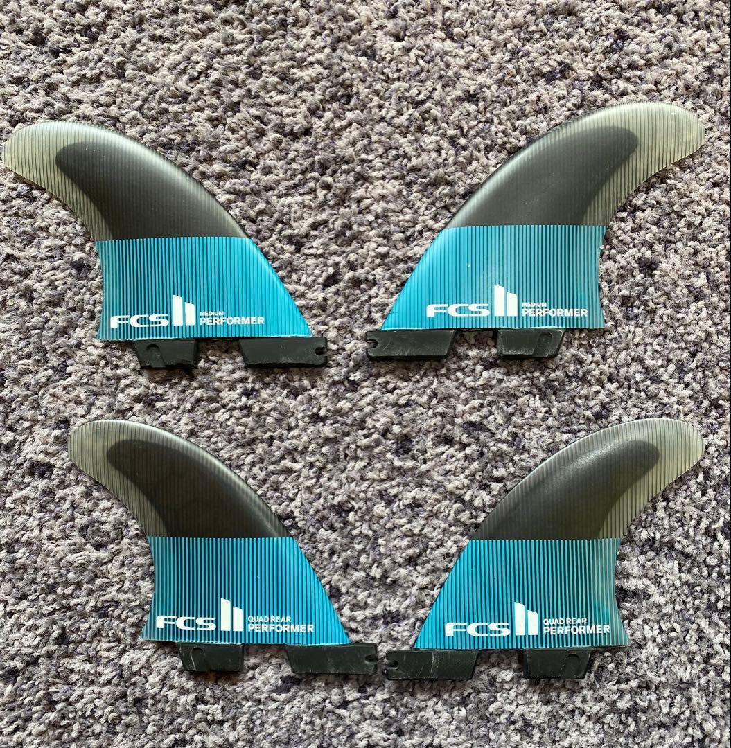 FCS II Performer Quadフィン Mサイズ