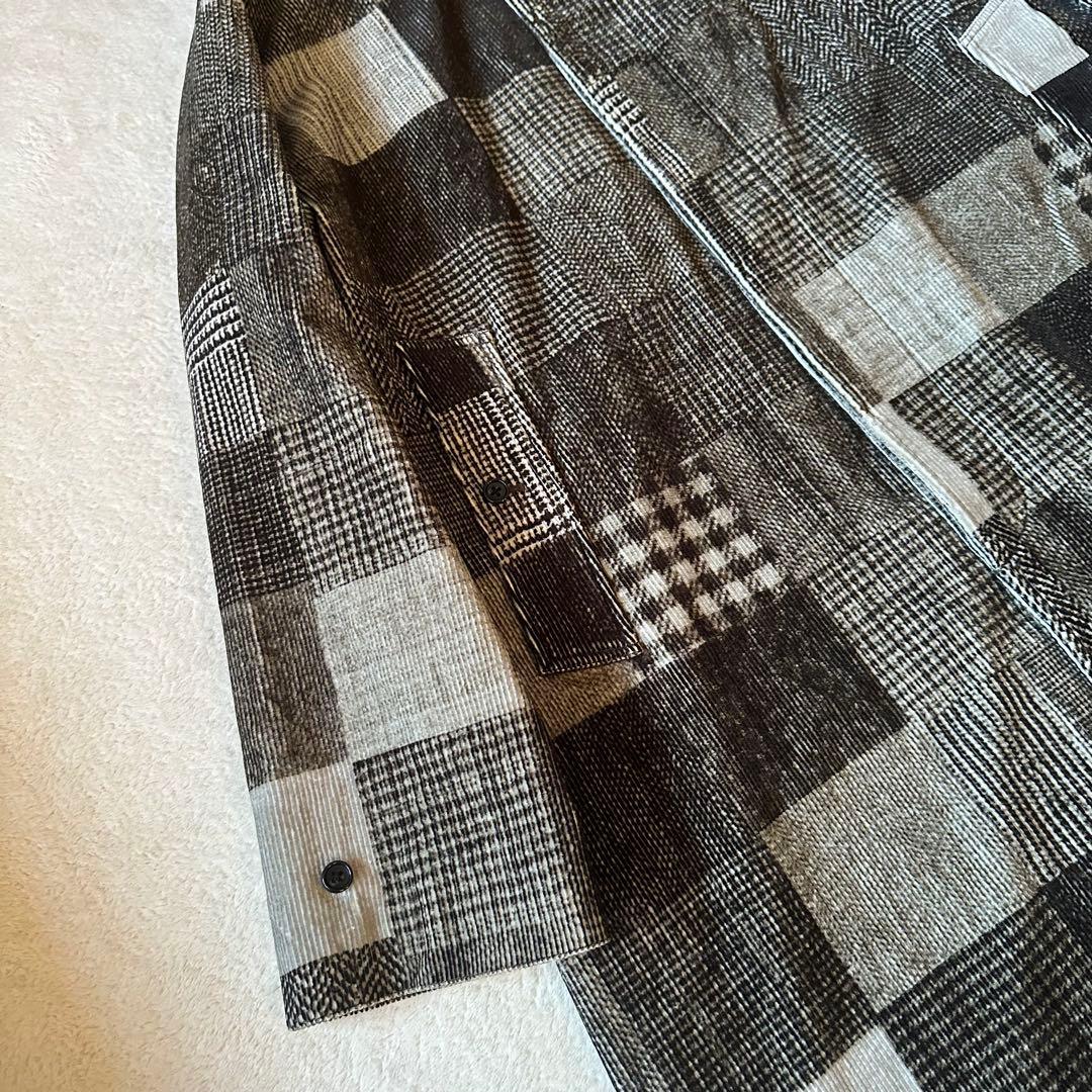 BEAMSPLUS コーデュロイ パッチワーク バルカラーコート XL ビームス