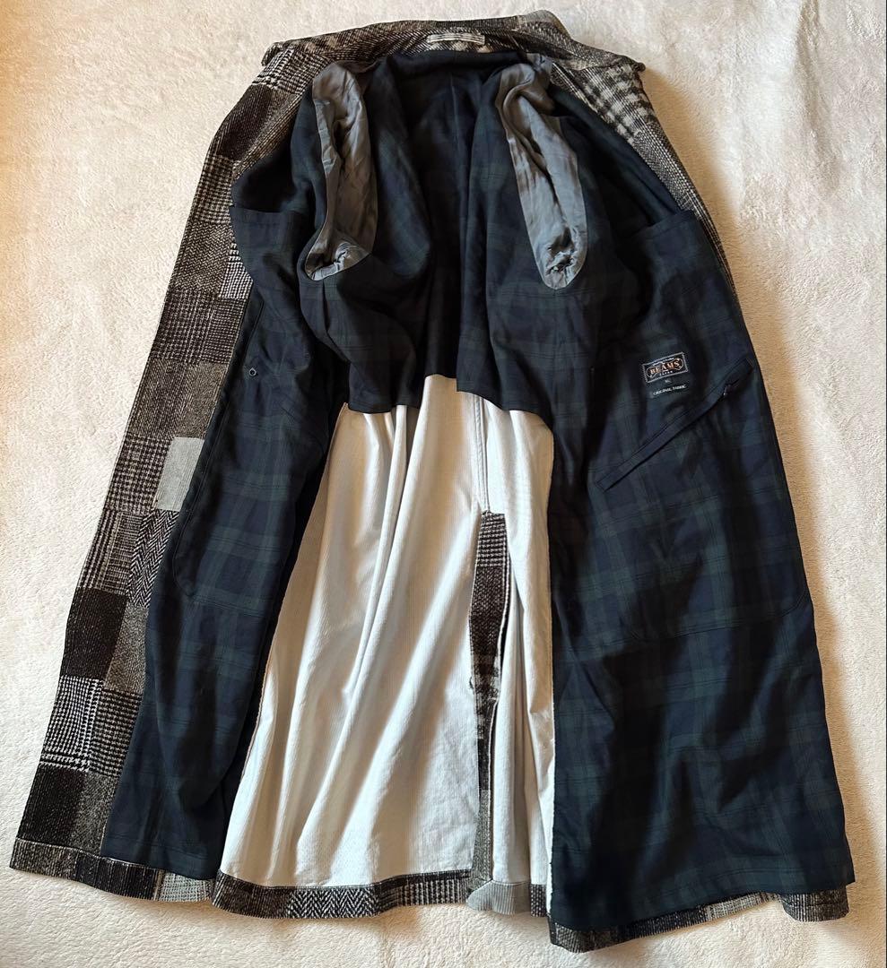 BEAMSPLUS コーデュロイ パッチワーク バルカラーコート XL ビームス