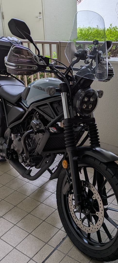 【ZETA】エクスプローラー ウィンドシールドと【カエディア】ハンドガード