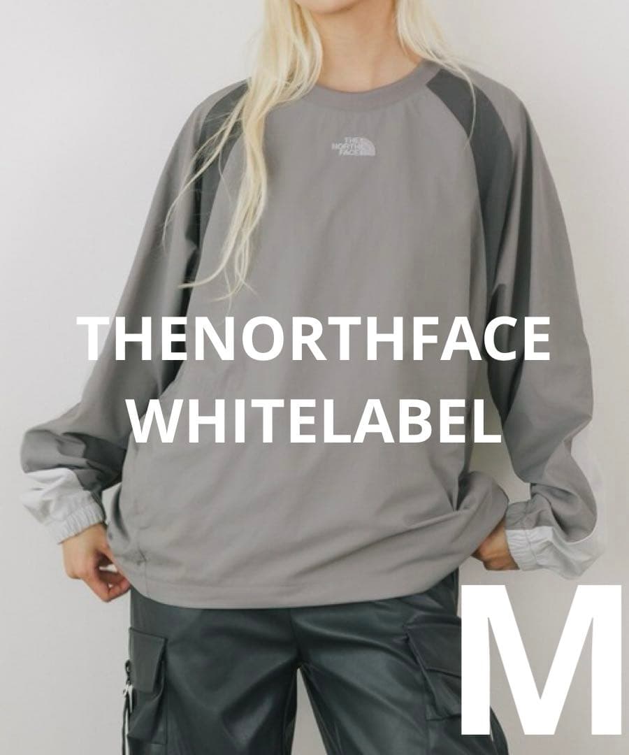 ノースフェイスホワイトレーベル　バンドンクルーネックM 新品タグ付