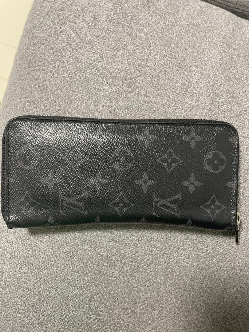 Louis Vuitton ブラック 長財布　ヴィトン　エクリプス　ジッピー