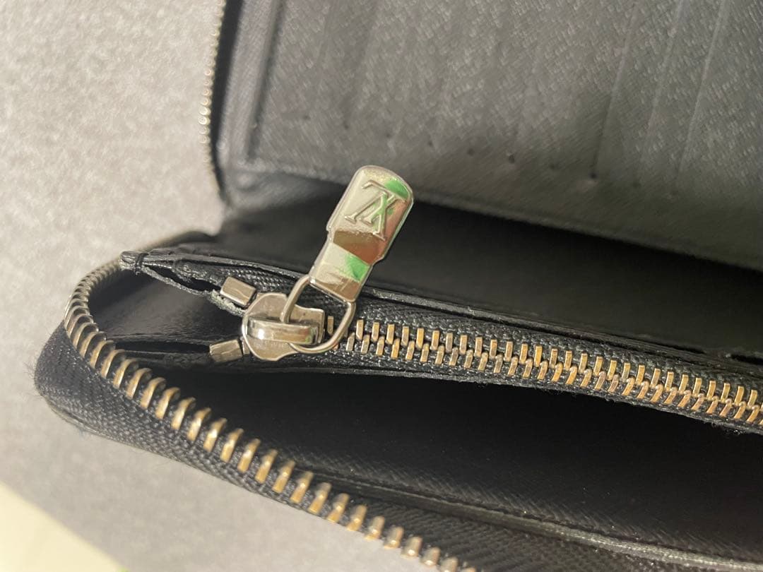 Louis Vuitton ブラック 長財布　ヴィトン　エクリプス　ジッピー
