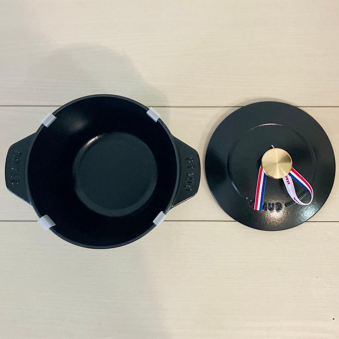 STAUB ストウブ ラ・ココット de GOHAN 鍋 16cm ブラック