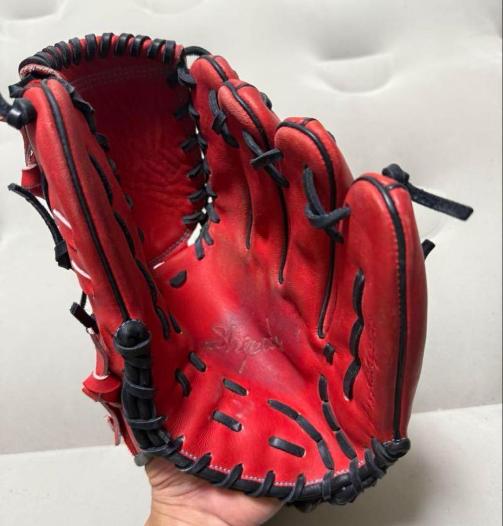 shipado シパド　硬式グローブ レッド