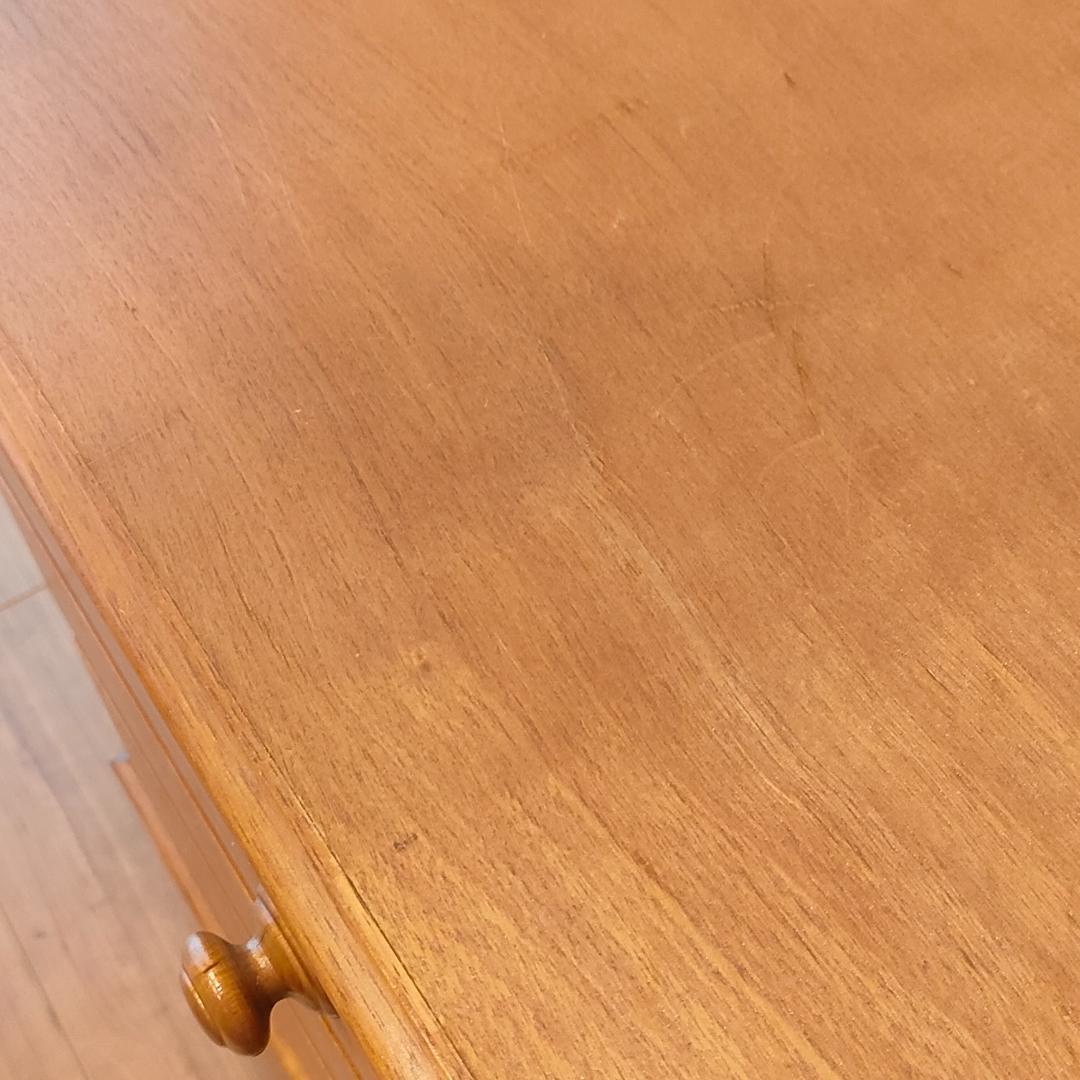 ヤマカ　ヴィンテージ　木製チェスト　サイドチェスト　引出し3杯