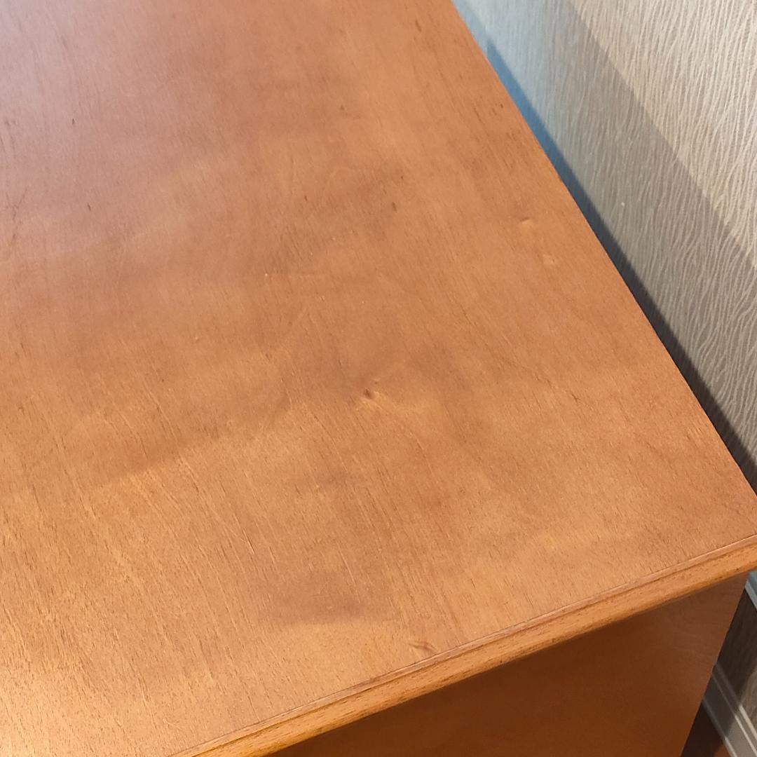 ヤマカ　ヴィンテージ　木製チェスト　サイドチェスト　引出し3杯