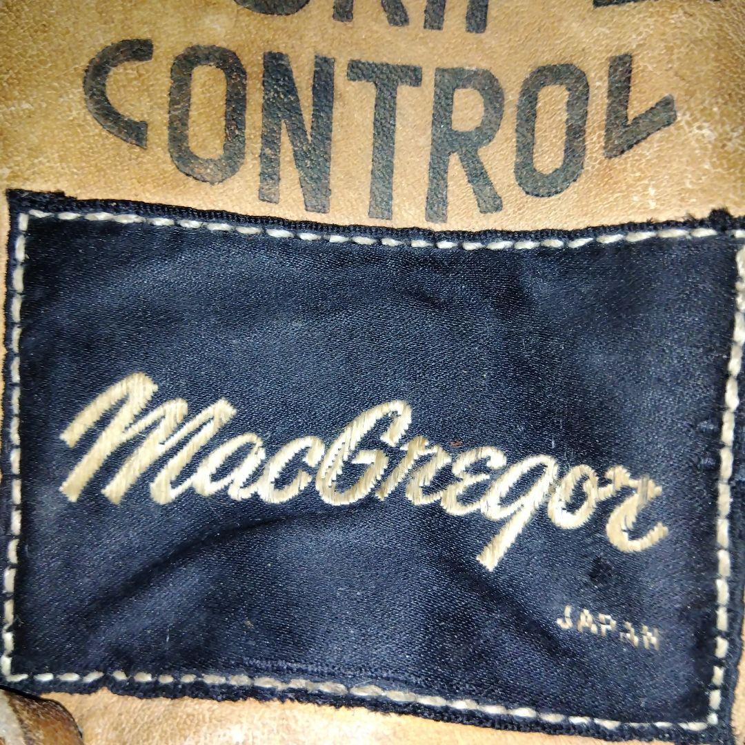 【ビンテージ レア】1960年代 MacGregor キャッチャーミット レザー