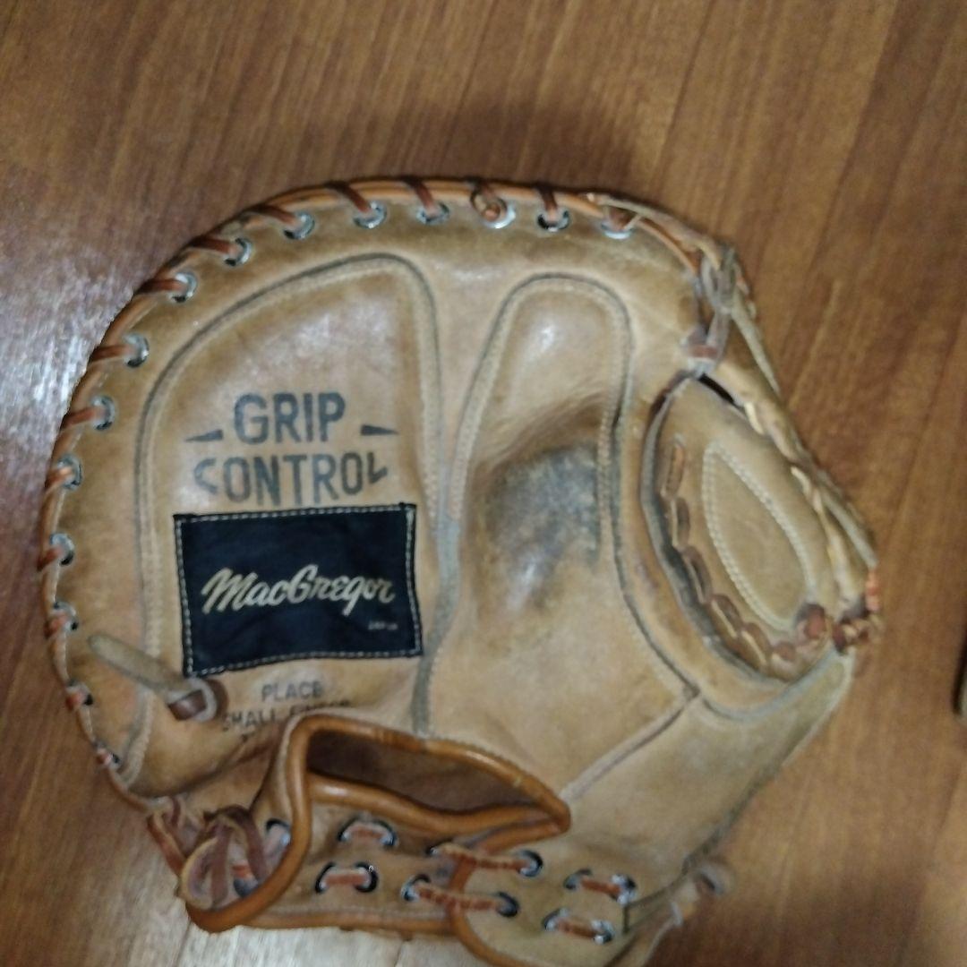 【ビンテージ レア】1960年代 MacGregor キャッチャーミット レザー