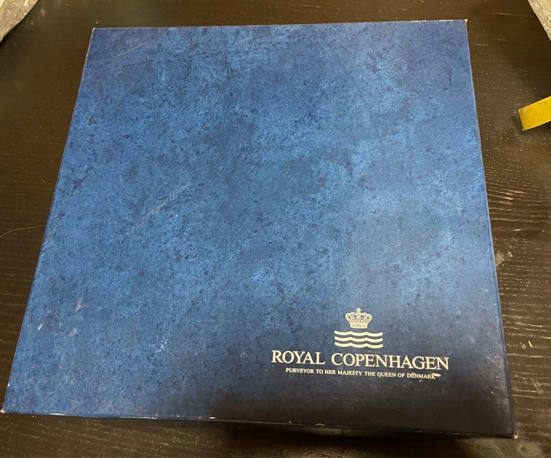 ロイヤル・コペンハーゲン ブルーフルーテッドフルレース プレート　27cm