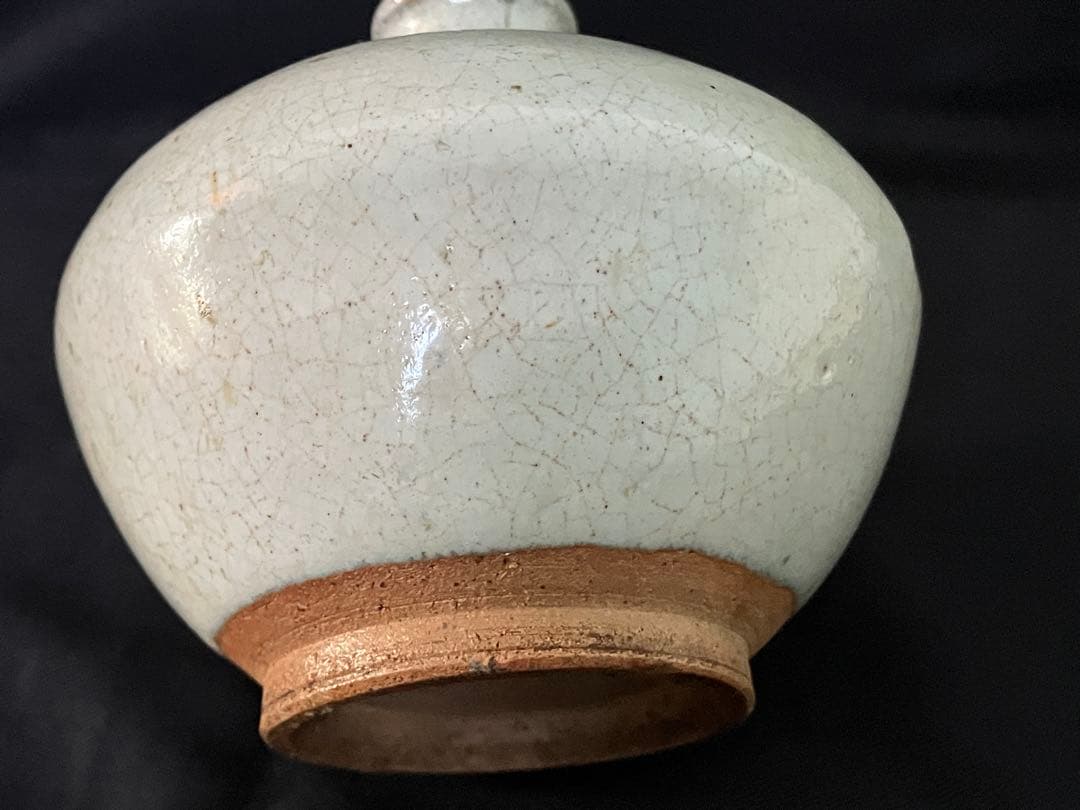 油壺　本郷焼？　骨董　アンティーク　レトロ