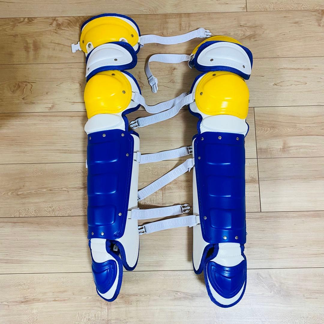 ★美品★ハタケヤマ HATAKEYAMA 一般硬式 キャッチャー レガース 防具