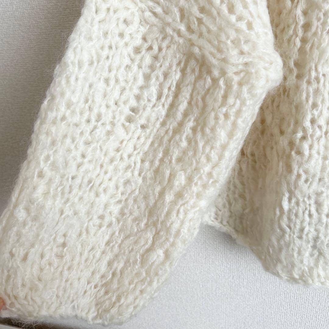 美品　plage HAND KNIT ジャンボタム プルオーバー