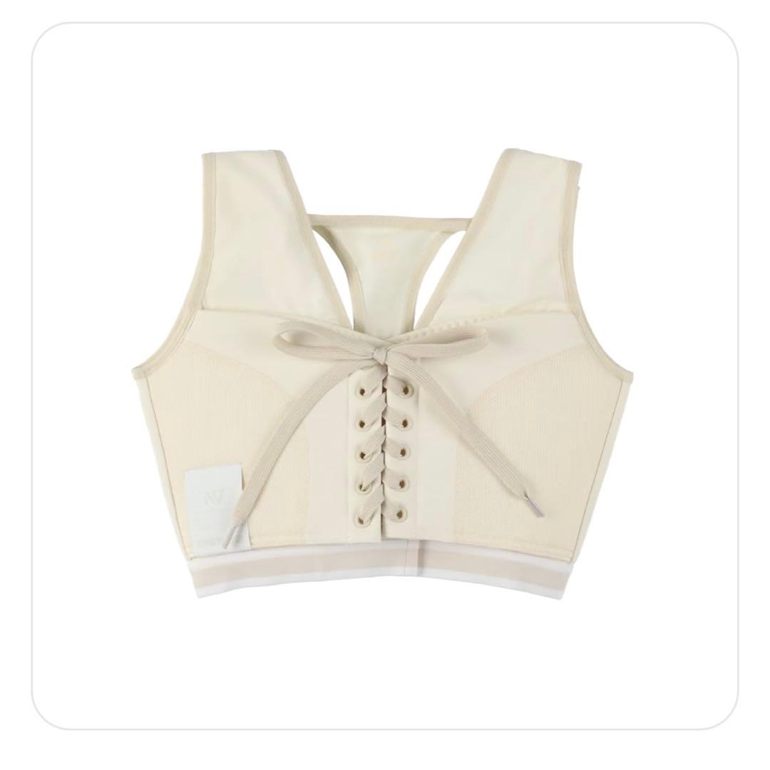 N7 スポーツブラ　ホワイト ひなちゃんねる