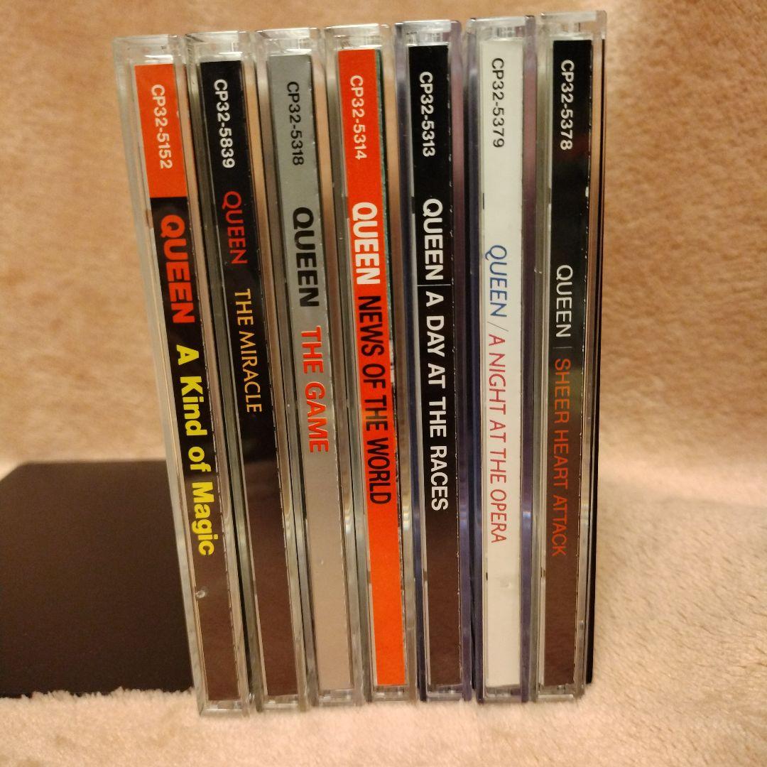 クイーン　旧規格国内盤帯付ＣＤ７枚セット
