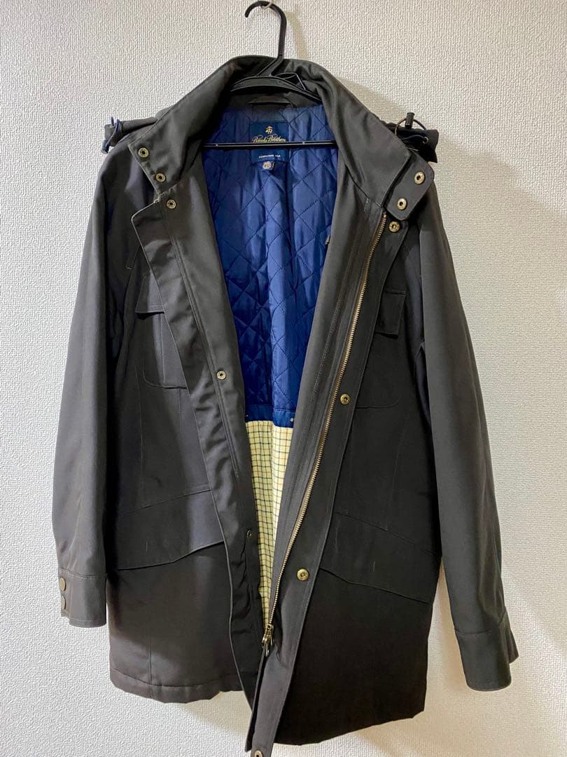 Brooks Brothers ロロピアーナ・レインシステムアウターコート
