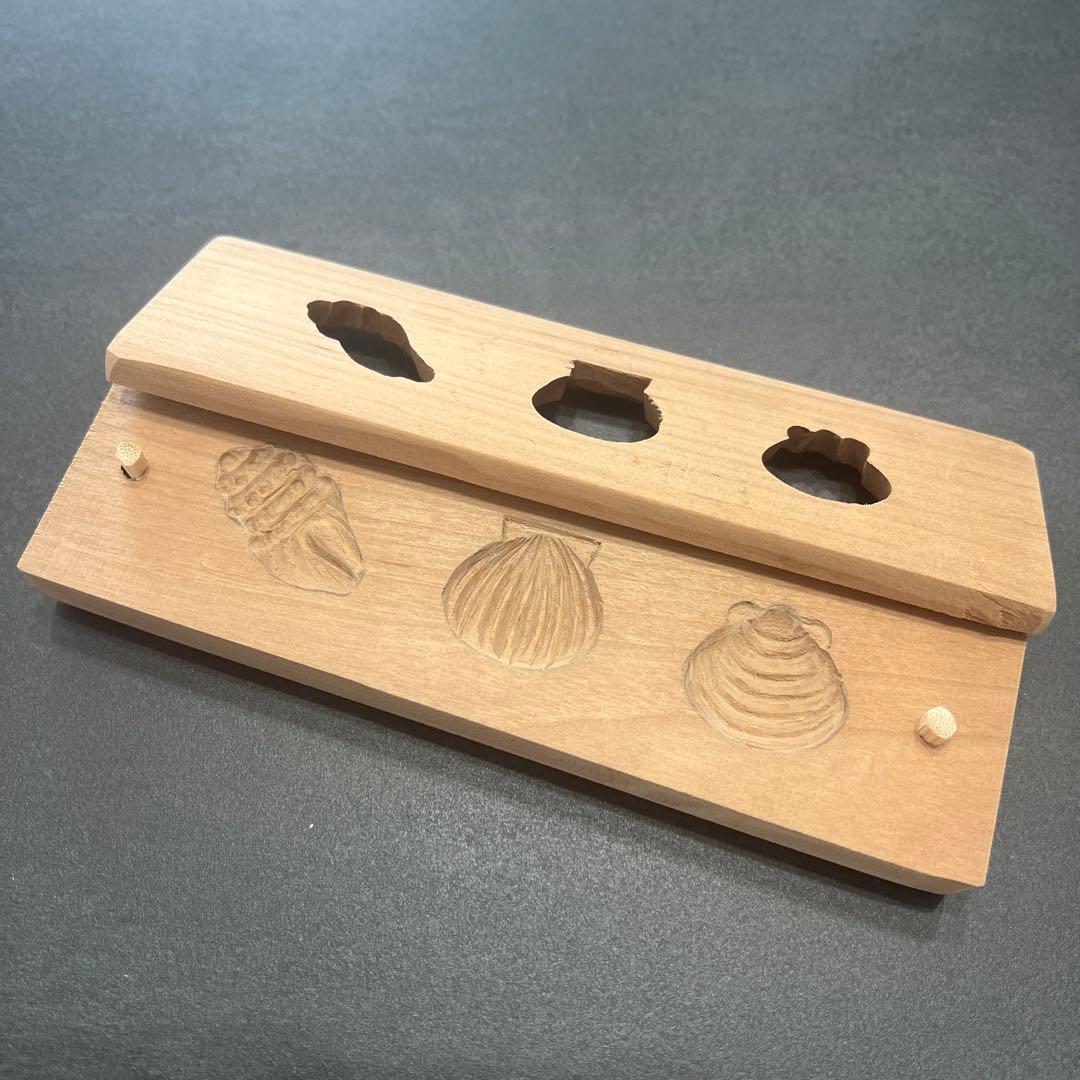 新品未使用　菓子木型　和三盆キット　市原吉博