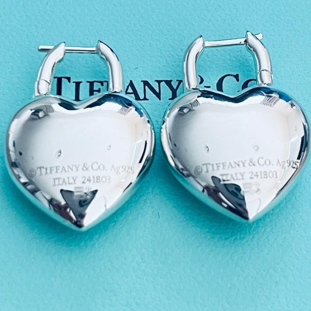 極美品✨現行品 ティファニー　リターントゥ　フルハート　ピアス　925シルバー