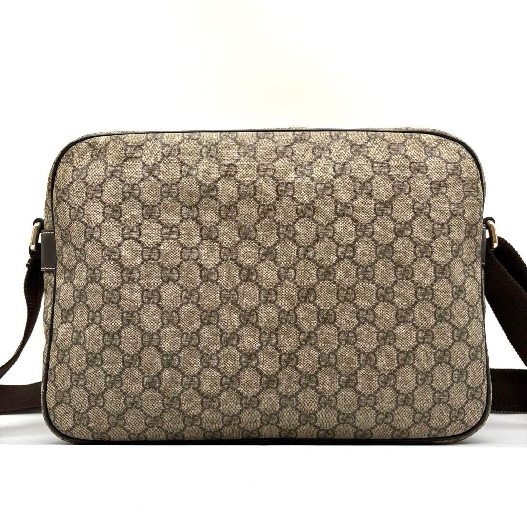 【極美品】GUCCI ショルダーバッグ GGスプリーム メッセンジャー