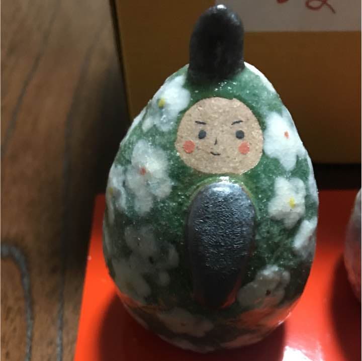 ゆずりは雛人形