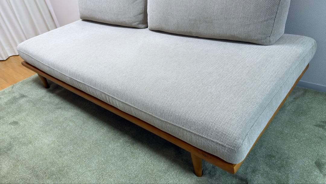 unico ZIZZI　ジッジ　カバーリングソファベッド　D870　ベージュ