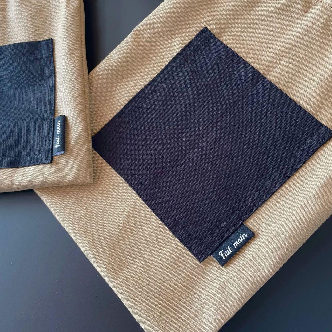 ５点セット　BEG×BK　入園　入学セット　入学準備　男の子　シンプル　無地