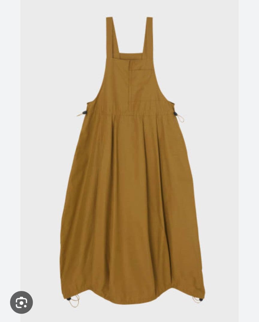 nagonstans クロスバルーンサロペットスカート