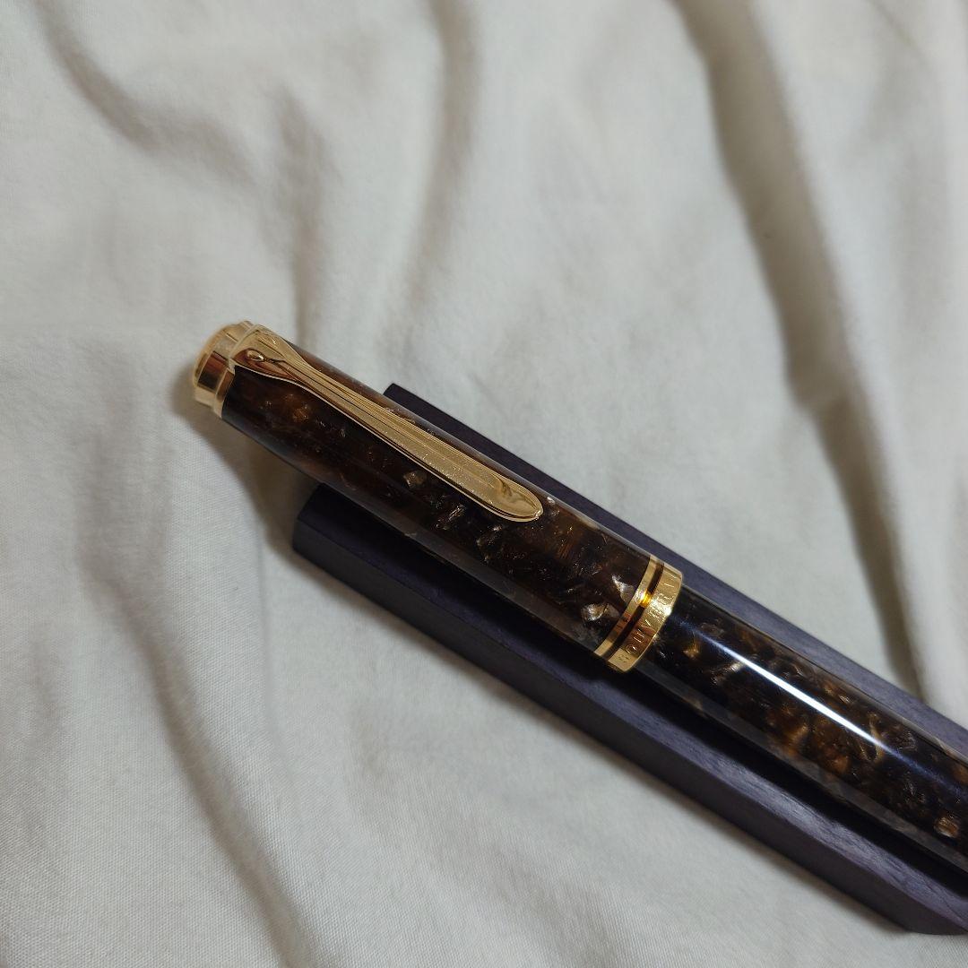 2017年　ペリカン　スーベレーン　m800 ルネッサンスブラウン　Fニブ