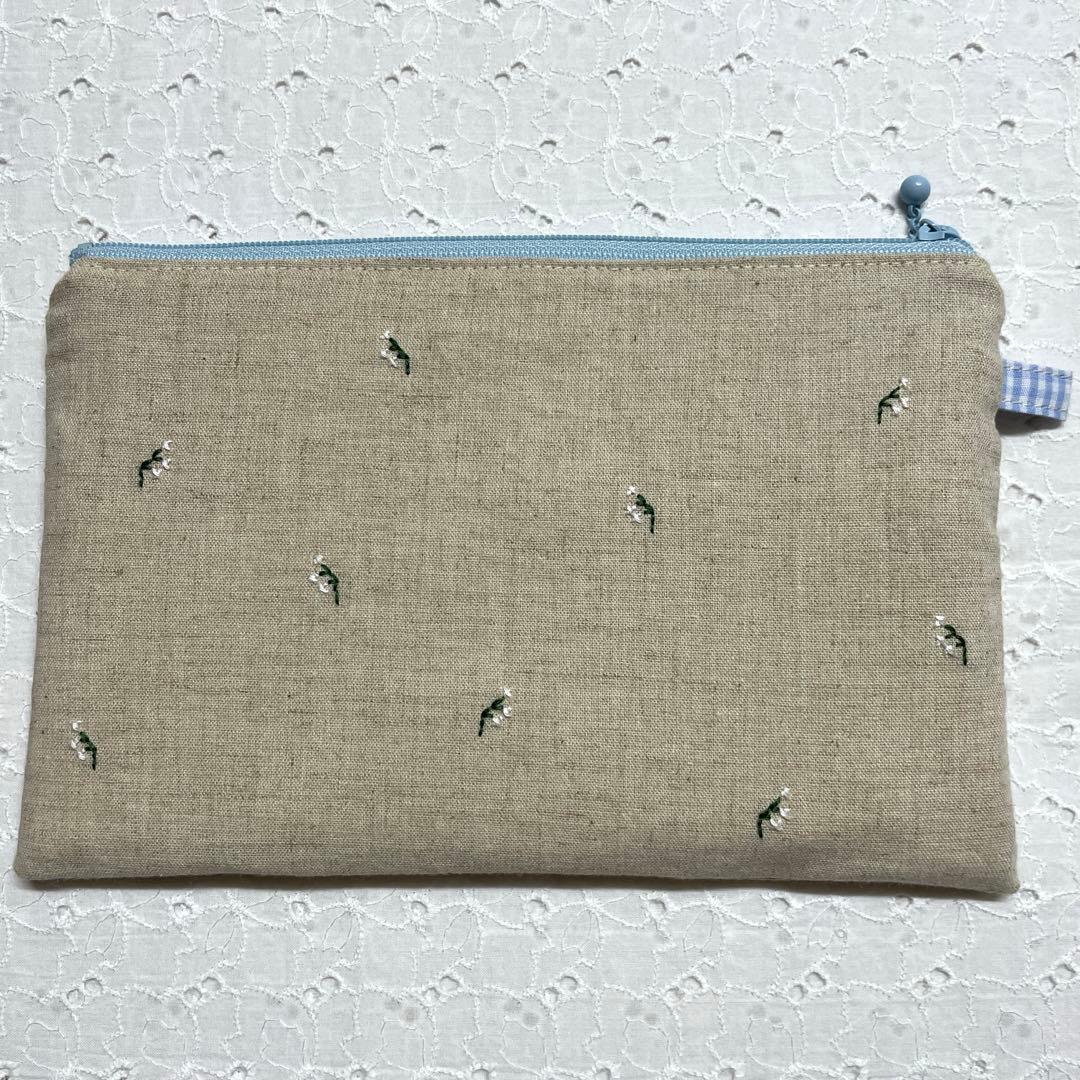 クロスステッチ 完成品 ファスナーポーチ サモイロフ オーダー62