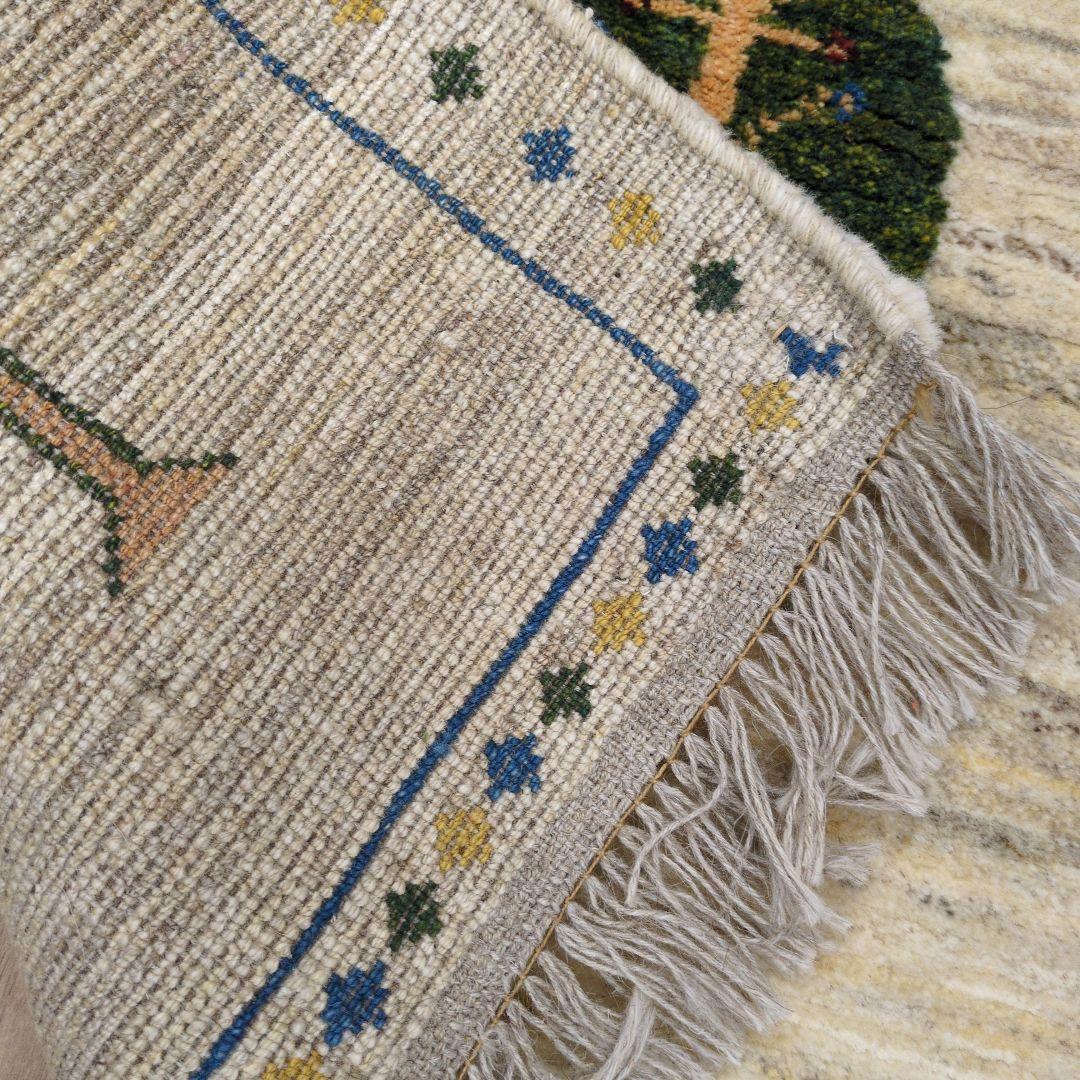 ペルシャ絨毯　ギャッベ　新品 115x91 cm Persia Gabbeh