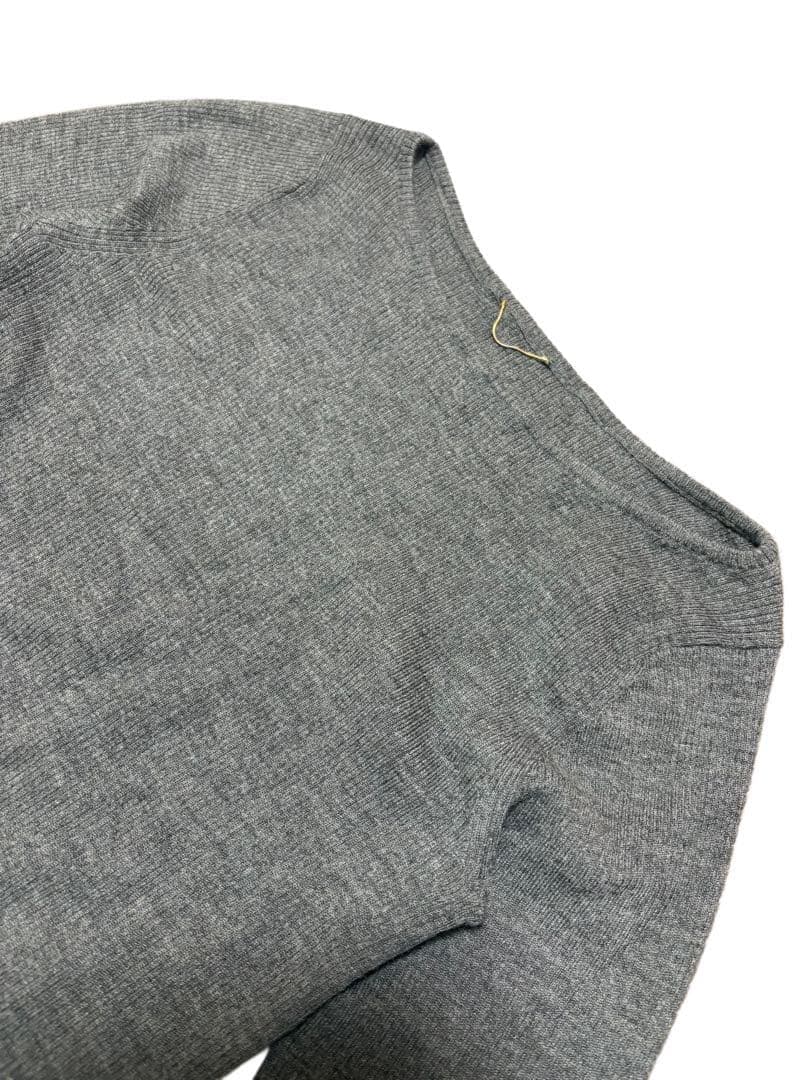 ★極美★大人気 アパルトモン ドゥーズィエムクラス RibKnit グレー指抜き