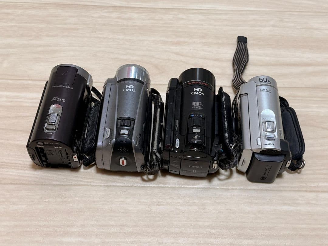 Sony、Canon ビデオカメラ本体 4点まとめ ジャンク