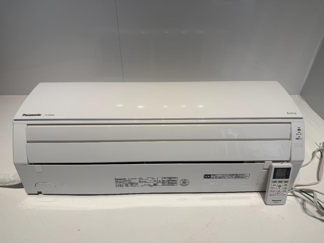 104　Panasonic　2020年製エアコン　分解洗浄済　6〜8畳用