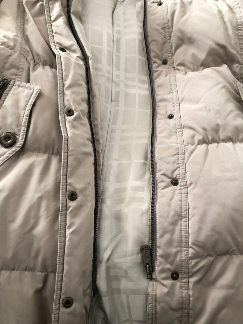 ☆中古☆バーバリー　レディース　ダウンコート　サイズ38ベージュ系